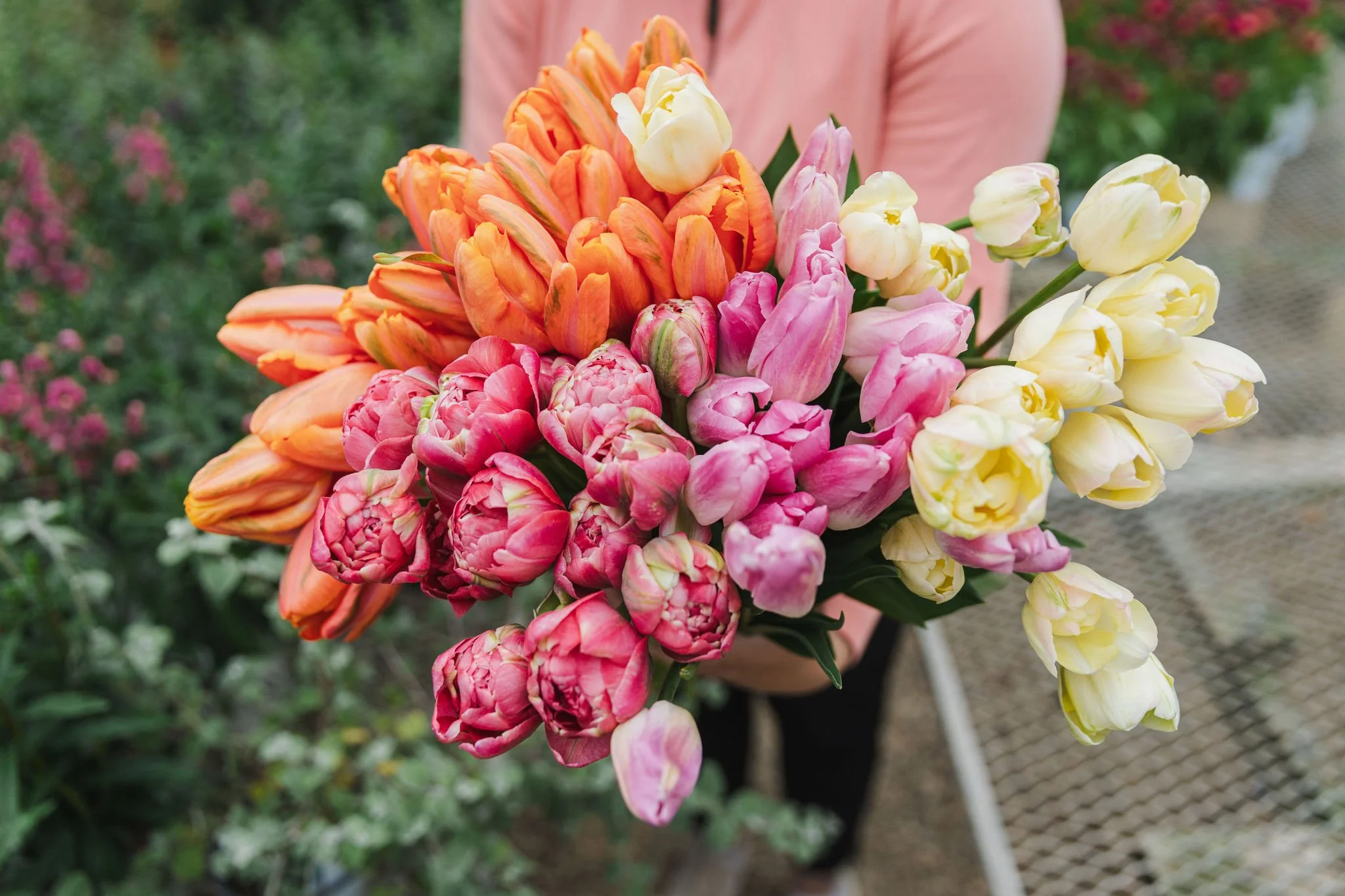 Mother's Day Farm-Fresh Flowers - Wrapped Bouquet