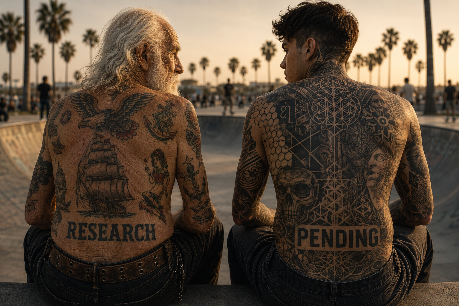 the ink healing hypothesis