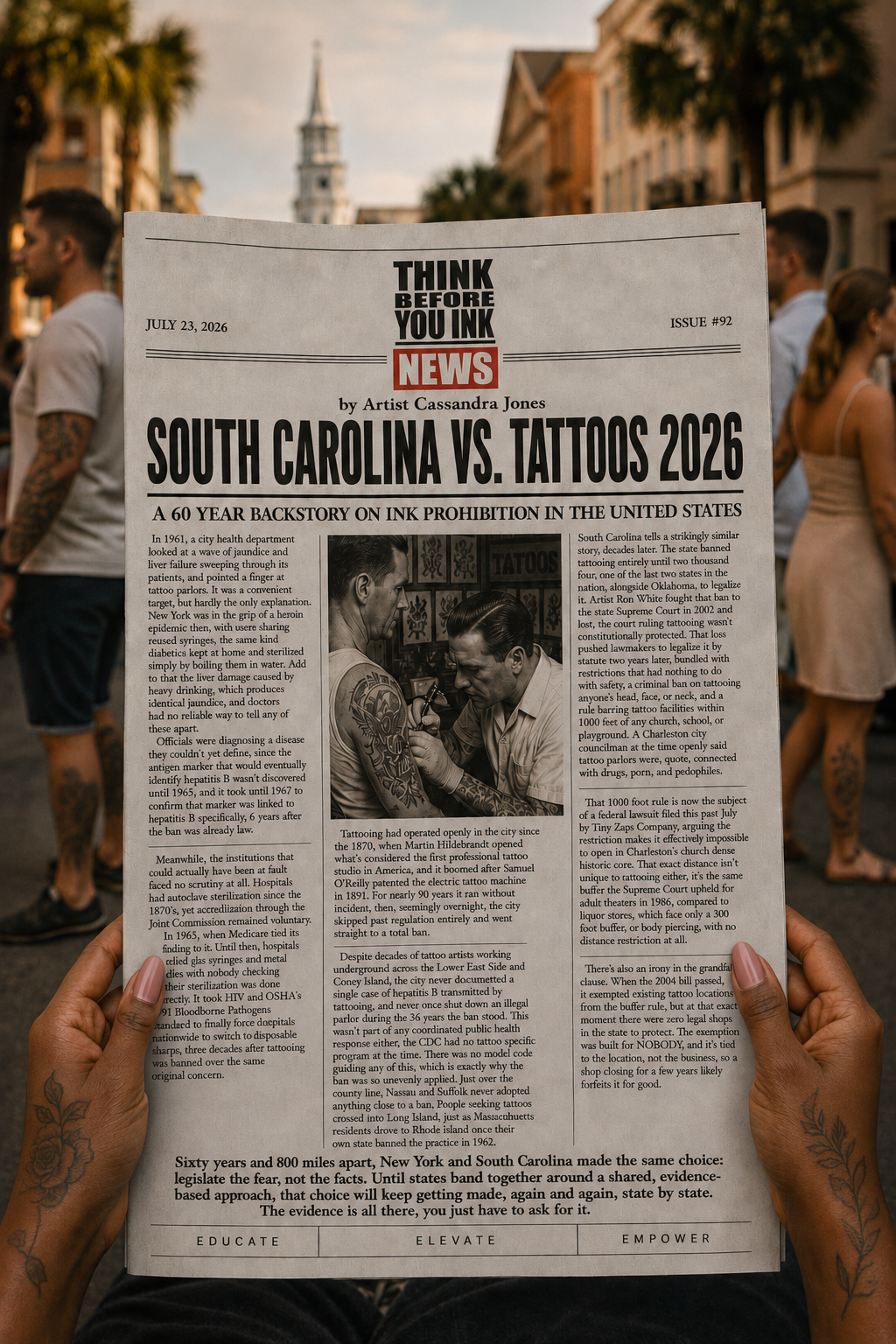 south carolina vs. tattoos