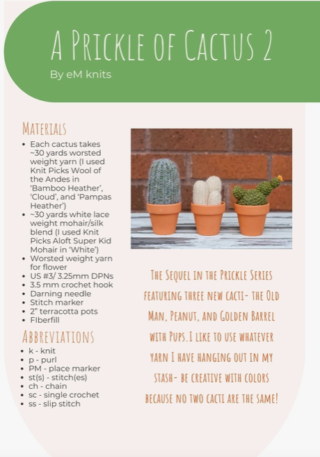 A Prickle of Cactus Kit