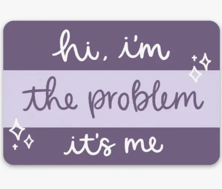 Taylor Swift Hi It's Me I'm the Problem Anti Hero Sticker – InBooze