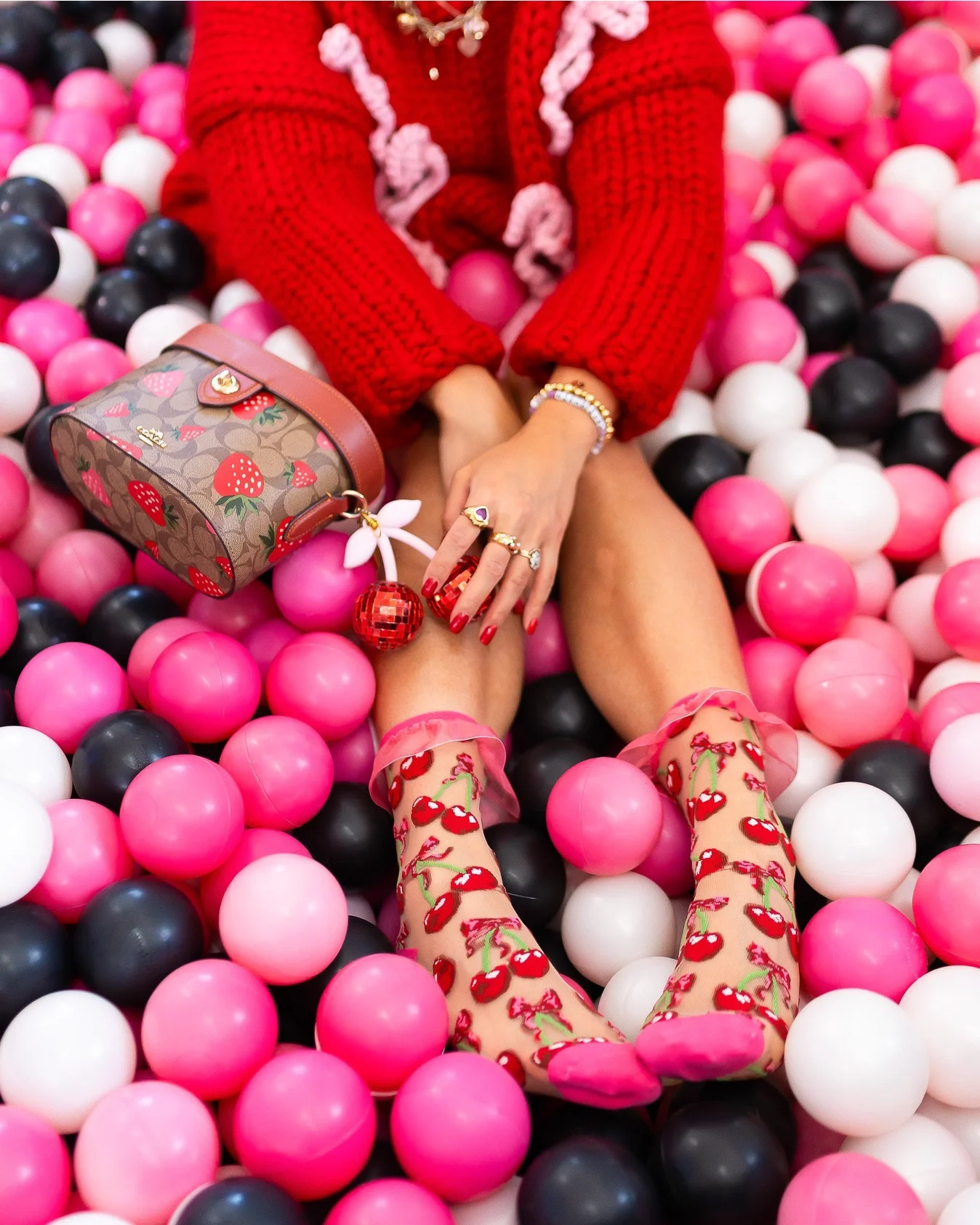 Sock Candy Cherry Bow.4.webp