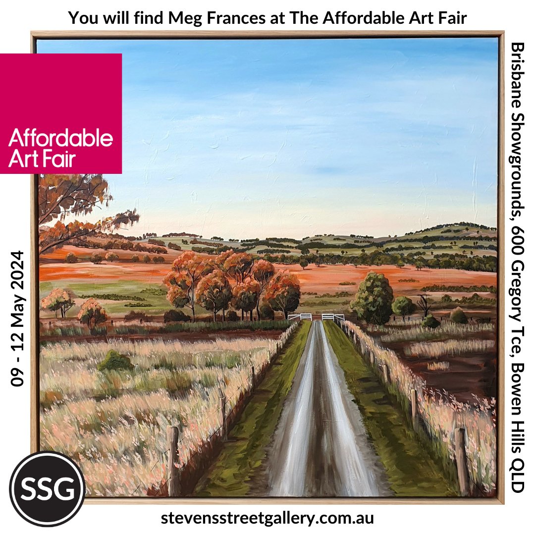The beautiful work of Meg Frances is always a favourite at The Affordable Art Fair and the first to sell out. 6 of the 10 sold on opening night so if you are fan, be quick!⁣
#stevensstreetgallery #artcollector #landscapes #countryandlandscapes #featu
