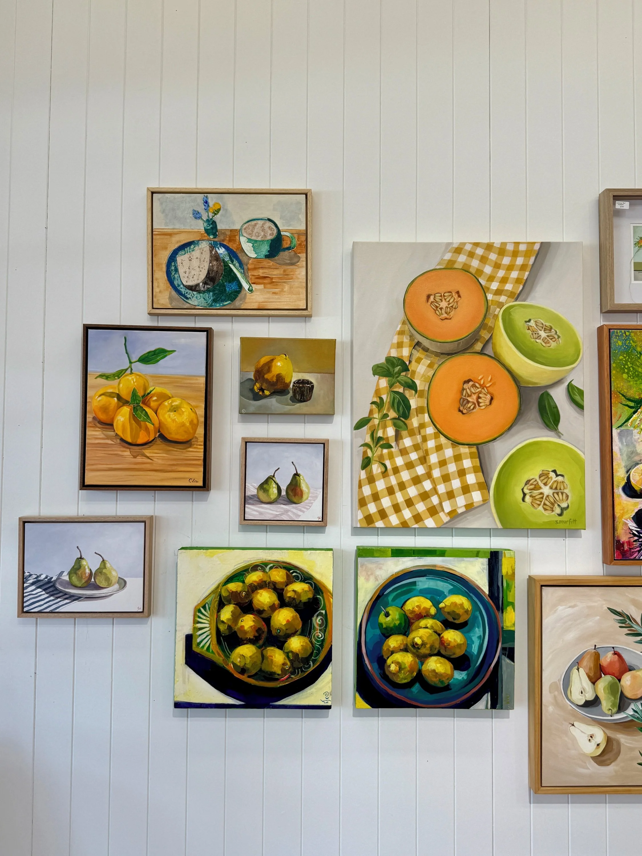 Don&rsquo;t miss 'Feast' &mdash; our final exhibition for the year.⁣
A delicious collection of works on until December 23rd at Stevens Street Gallery. Open Tuesday-Saturday 9am-2pm⁣
⁣
#feastexhibition #stevensstreetgallery #yandina #sunshinecoastart 