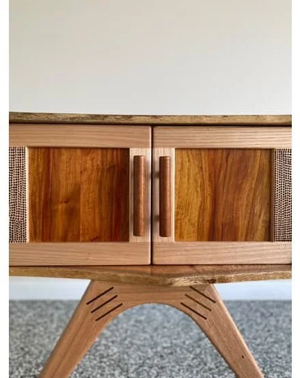 We can't believe the love, skill and passion that has been put in to creating this cabinet.⁣
It's a piece that is hard to walk by, as it is so much more than just practical. ⁣
It's a sculptural work of art.⁣
⁣
Victor and Wills has done it again,⁣
Now