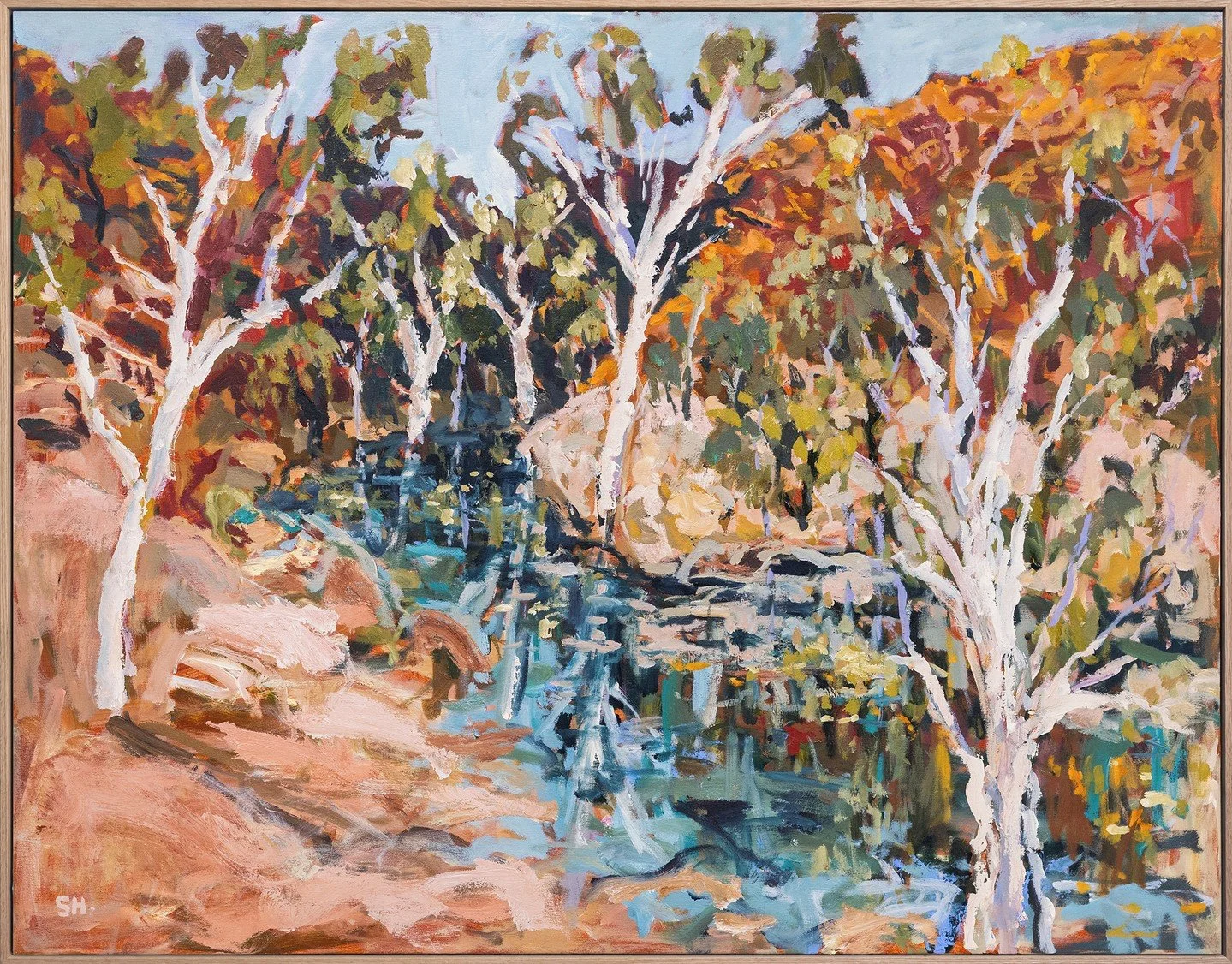 The last of Shane Hastings&rsquo; breathtaking Red Centre collection is now available online.
Rich with colour, texture and the ancient beauty of the Australian landscape, these remaining works are ready for a home.
Purchase online now, or call or em