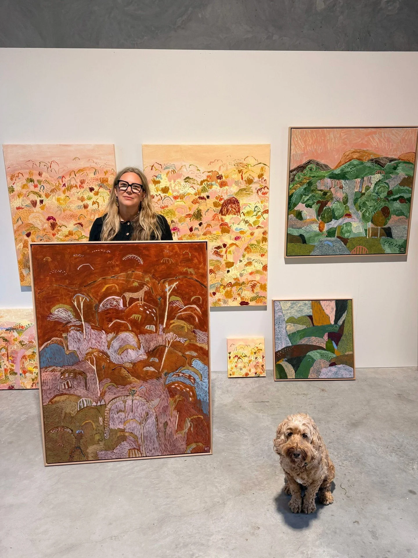 Misa Gelin&rsquo;s new collection is an absolute joy! Inspired by her travels, adventures and the unexpected beauty of the Australian landscape, Misa creates expressive paintings that are as much about feeling as they are about place.

And these new 
