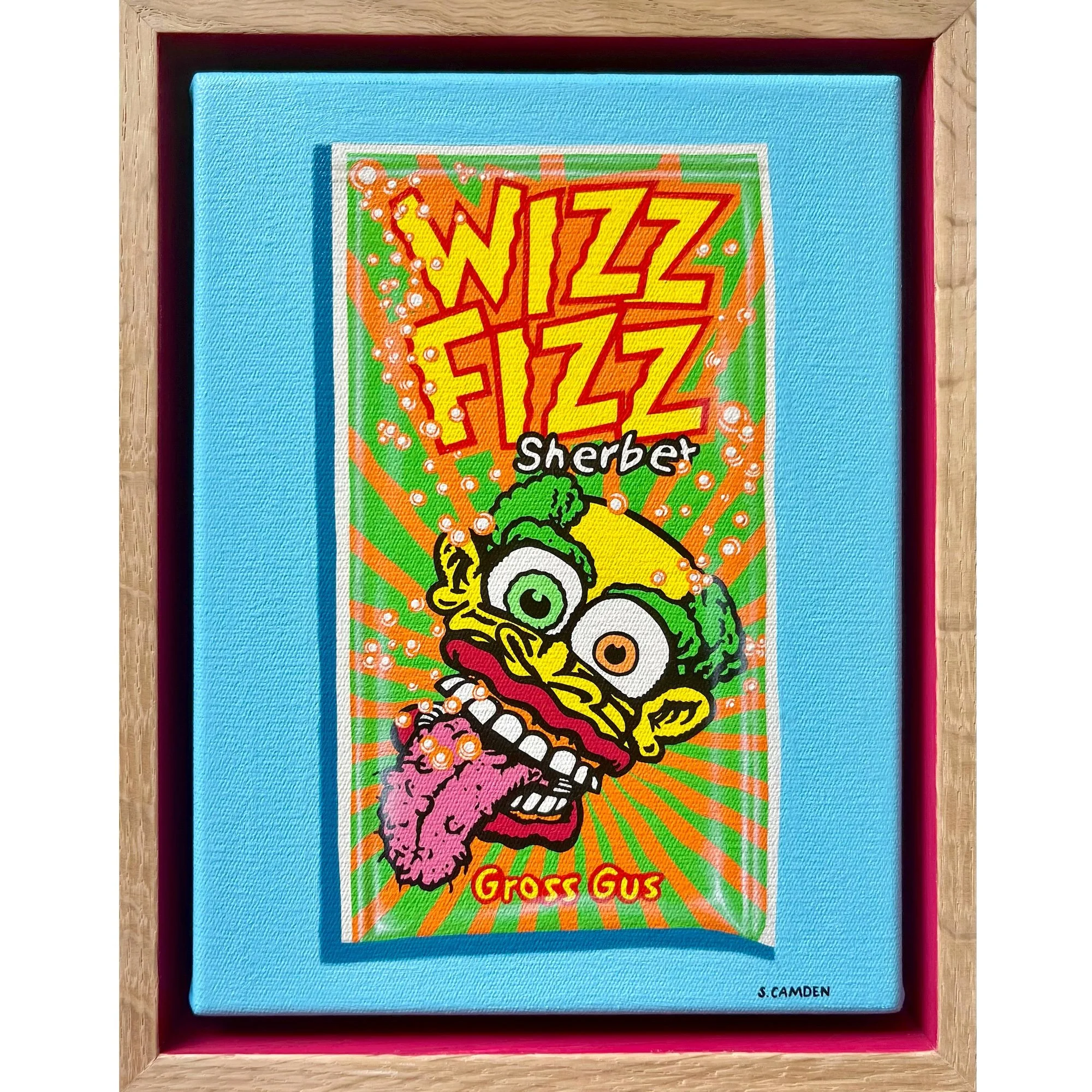 Shannon Camden_Wizz Fizz (Gross Gus) (Framed)_18x23cm_$490 .jpg