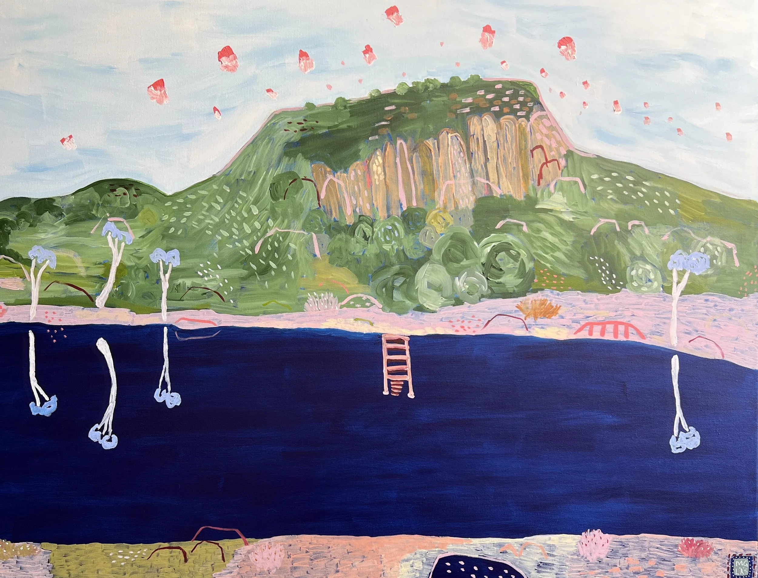 Misa Gelin ‘Ninderry’s Song’ 95 x 125 cm $3000.jpg
