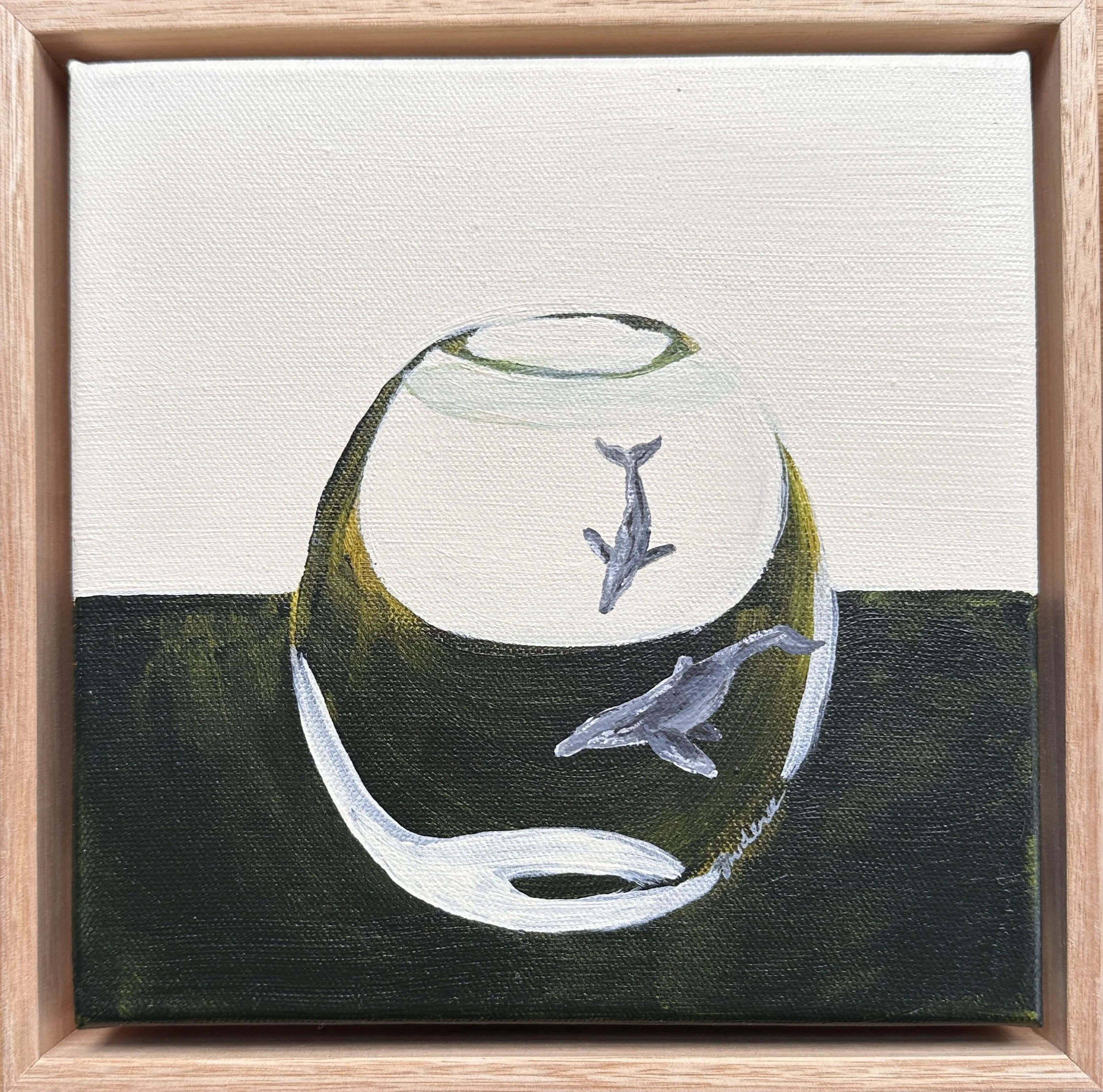 PrudenceCoburn_Take Me Home (Humpbacks Green)_23x23_$230.JPG