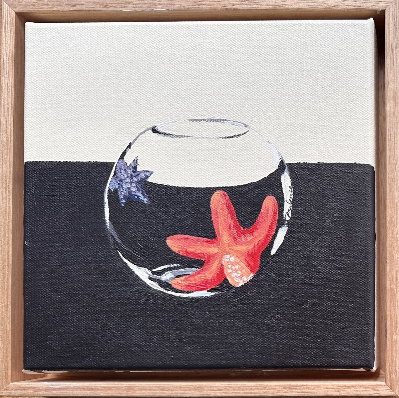 PrudenceCoburn_Take Me Home (Red Starfish 2)_23x23_$230.JPG