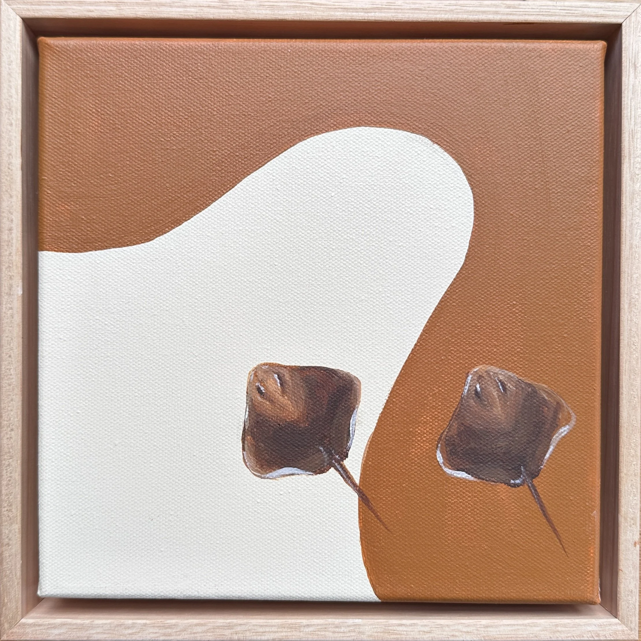 PrudenceCoburn_Duality (Rays_Sienna)_23x23_$230.JPG