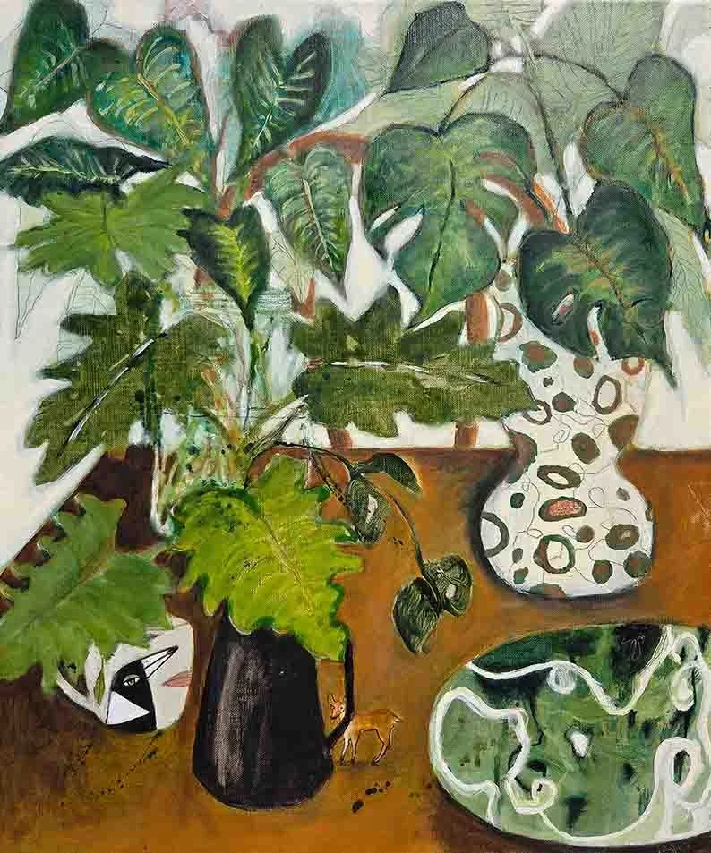Leafy Canopy (Little deer) - Denise Daffara