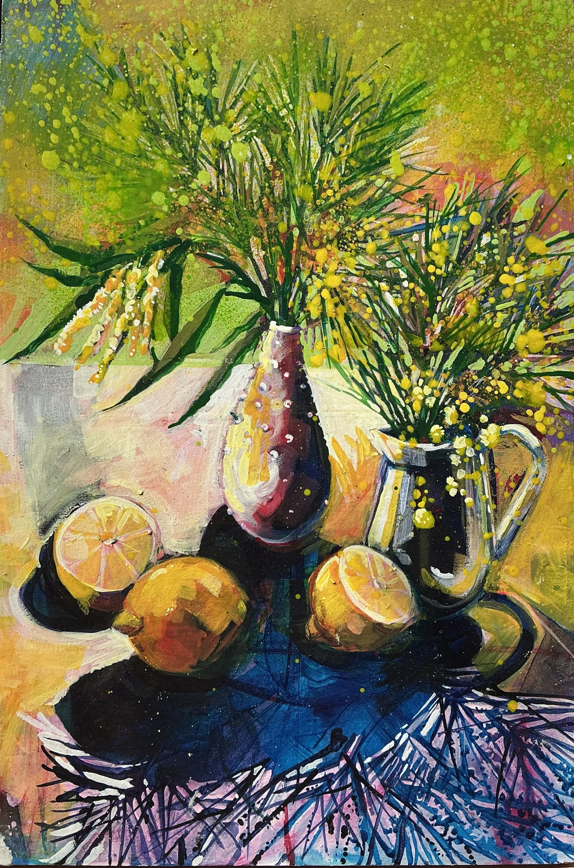 Lemon Wattle - Helen Evans