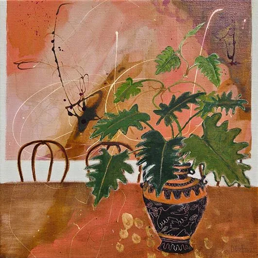 Bird Vase (Greek  Vase) - Denise Daffara