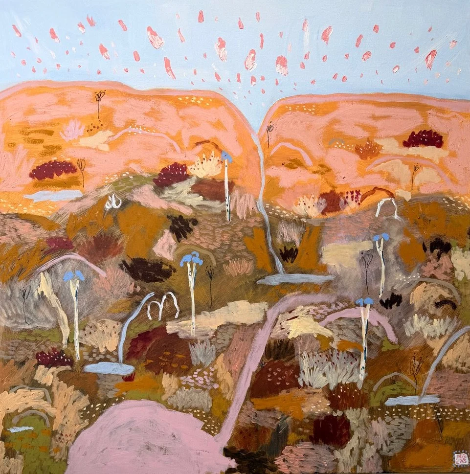 Misa Gelin - 'Elizabeth's Summer_ 95 x95 cm $1995.jpeg