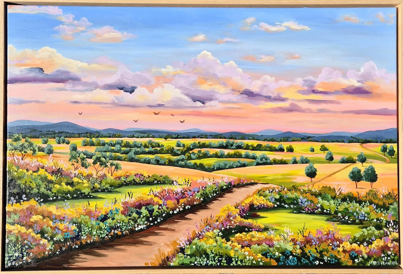 Out Over the Valley - Meg Frances