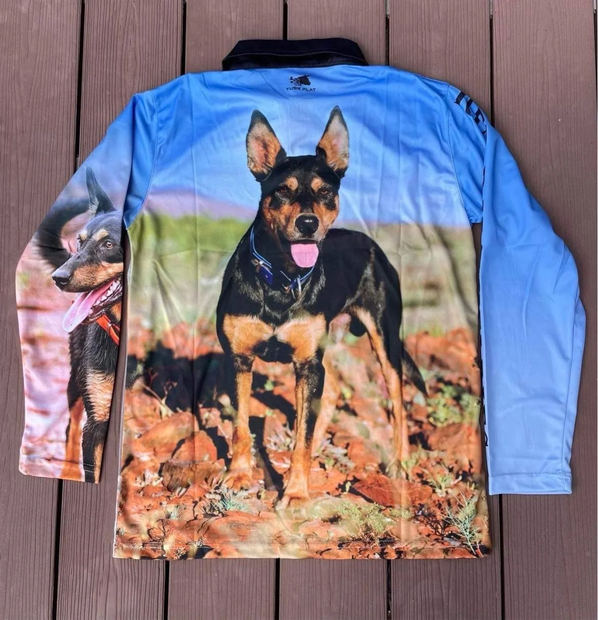 Dog fishing shirt new arrivals