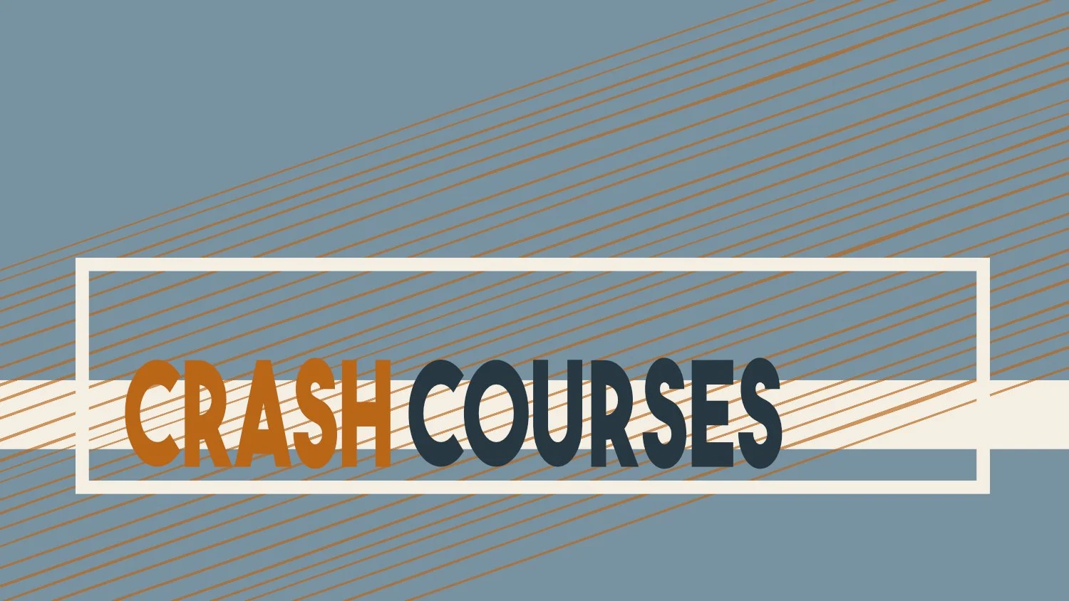 Crash Courses — Radiant Church