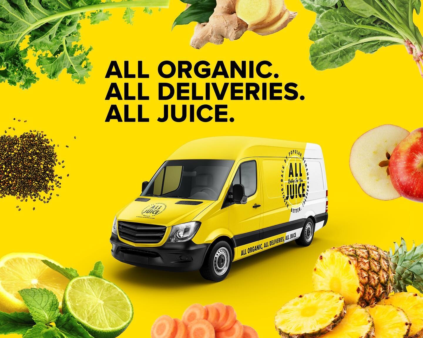 ALL JUICE WILL BE BACK and BETTER THAN EVER delivering JUICE again very soon! 

We have teamed up with another Local Family Business to be able to service all your juicing needs as before and NOW WE WILL BE ORGANIC!

We will keep you posted as soon a