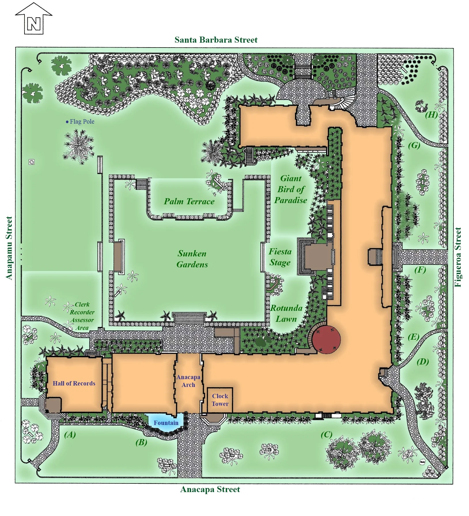 Planning a Wedding at the Santa Barbara Courthouse