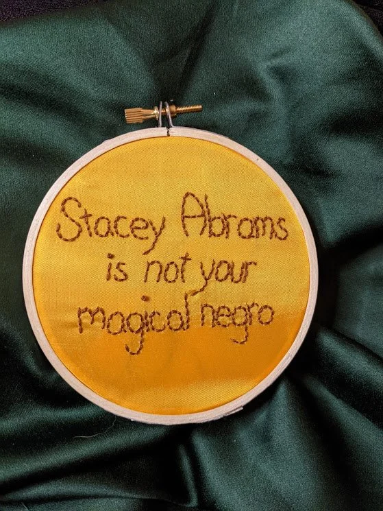she's not.