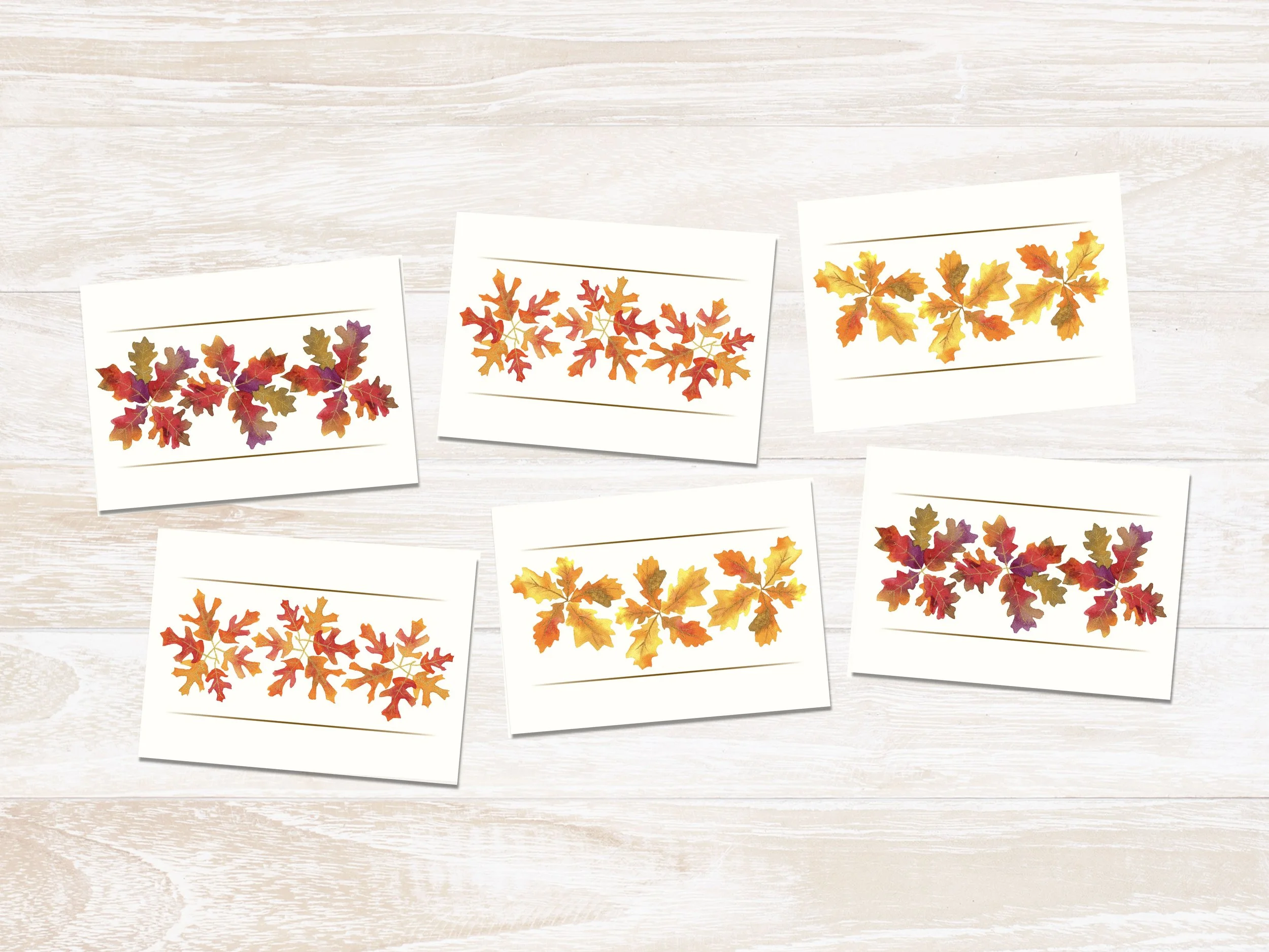 Oaks Leaves 2 of 3 Notecards.jpg