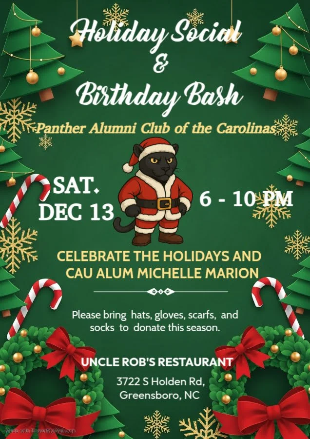Holiday Social & Birthday Bash