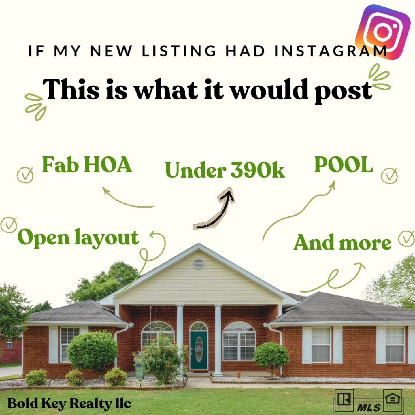 Hi, it&rsquo;s me&hellip; 125 Coldsprings Dr 💅

I&rsquo;d just like to say&hellip; I&rsquo;m not like other houses.

✔️ Located in the Magnolia Springs neighborhood (aka peaceful, cute, and not chaotic 🙃)
✔️ Zoned for great schools (yes, the kind p