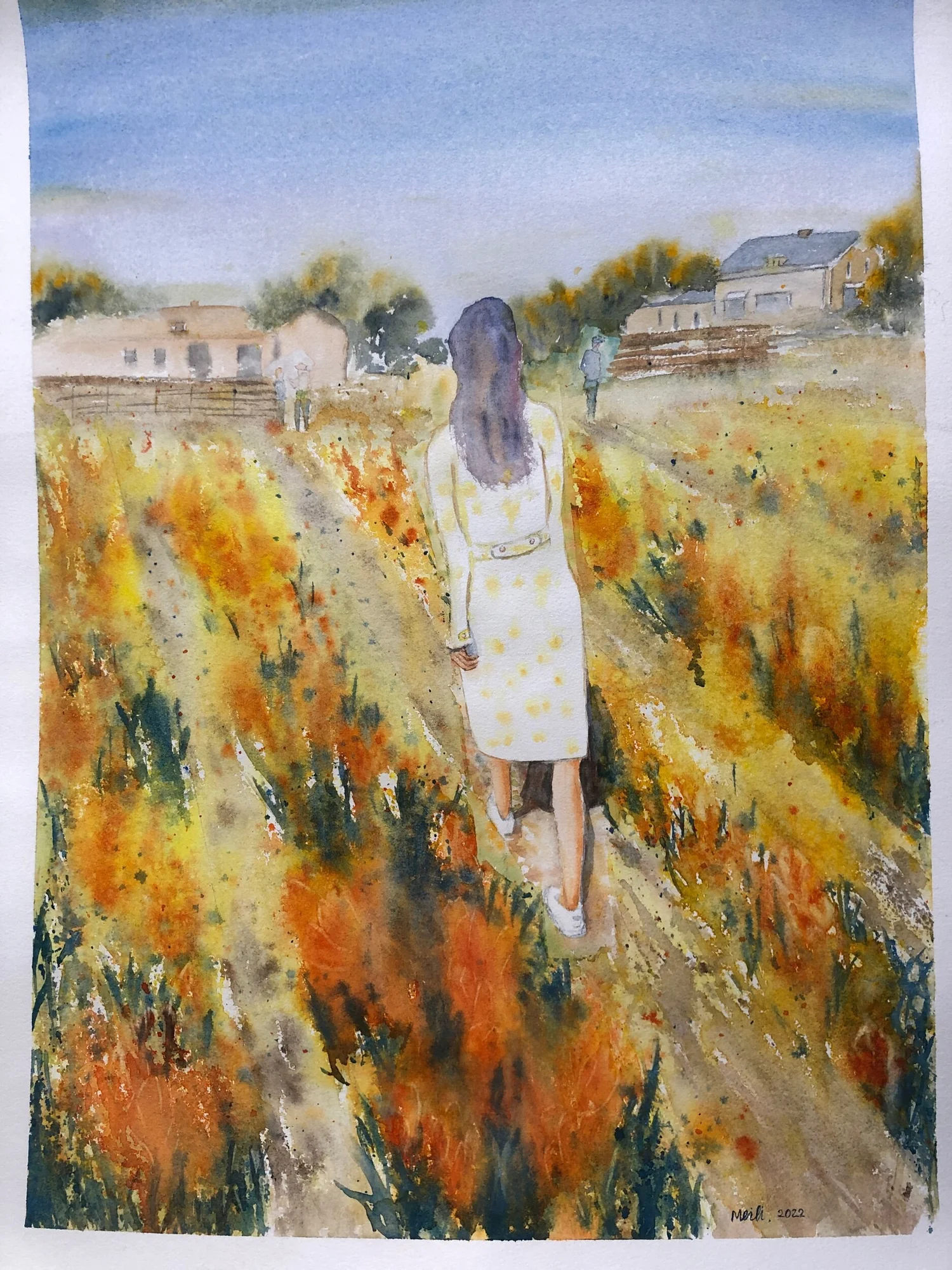 M. J. Anderson フラワーアート 絵画