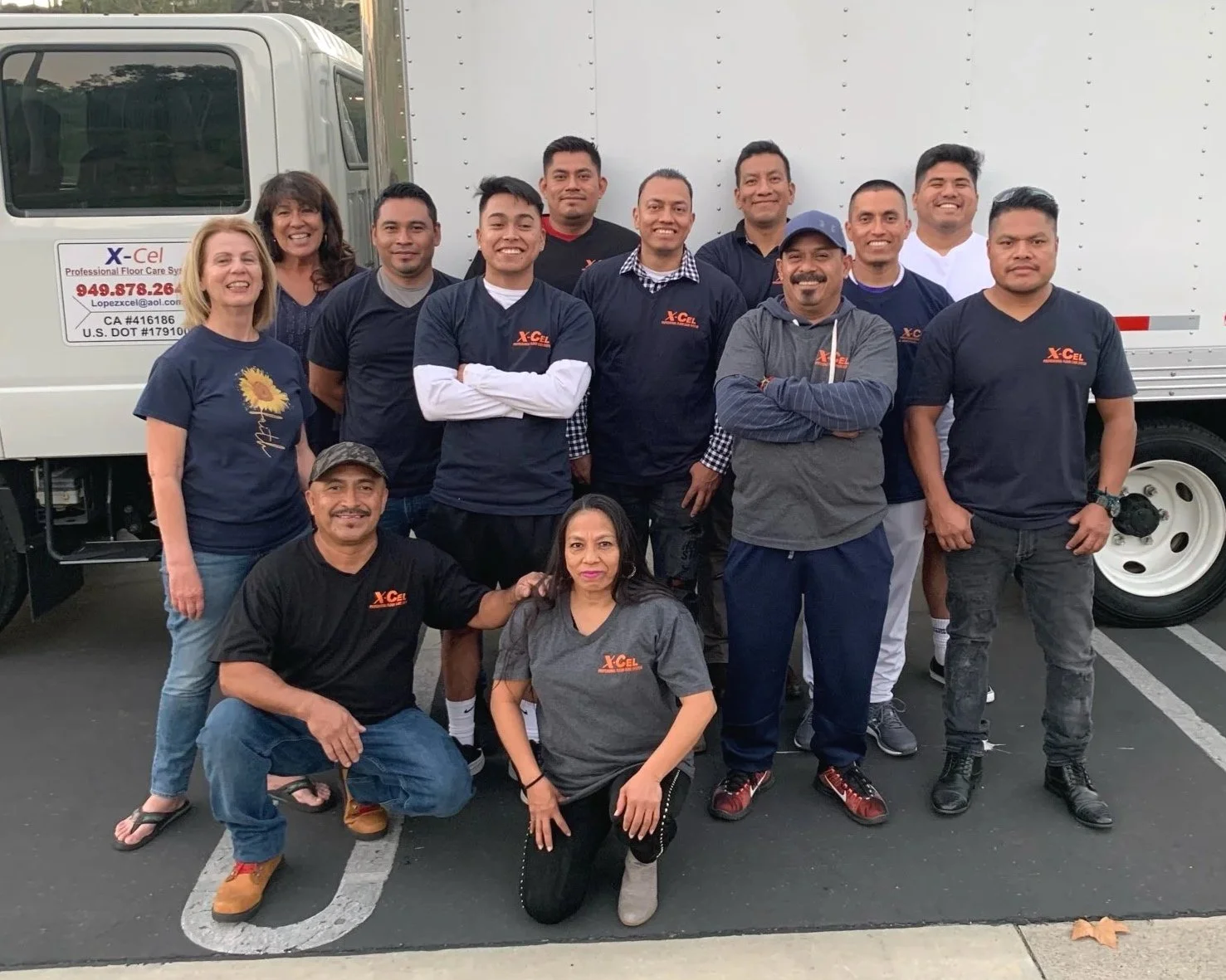 Group picture of company staff