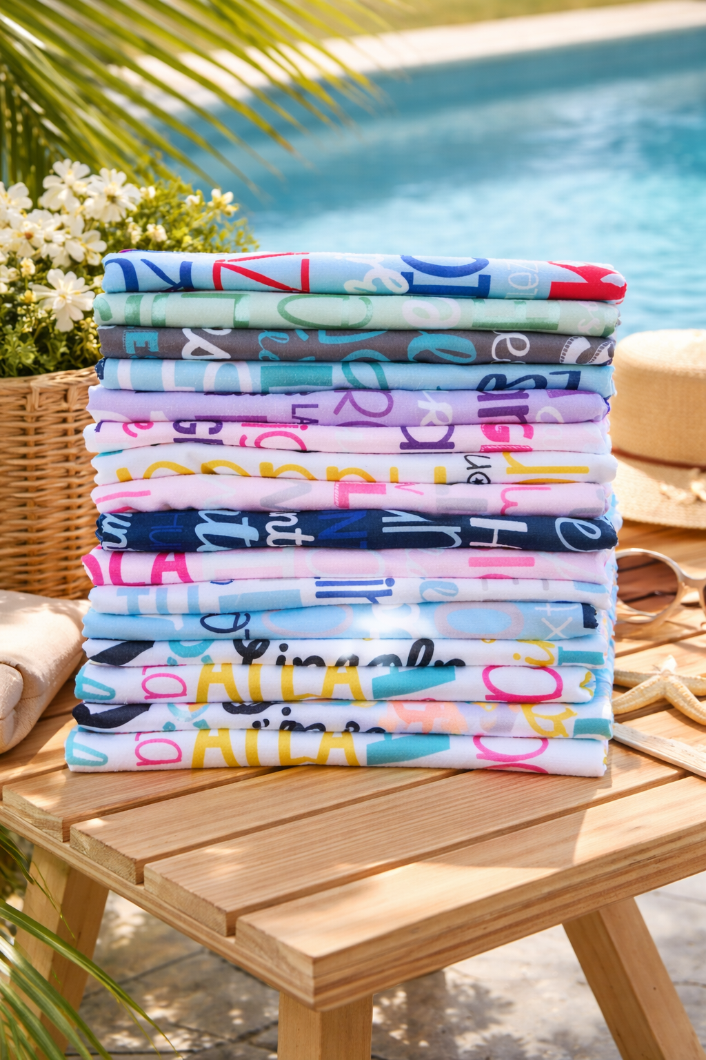 Custom Printed Beach Towel HD Print