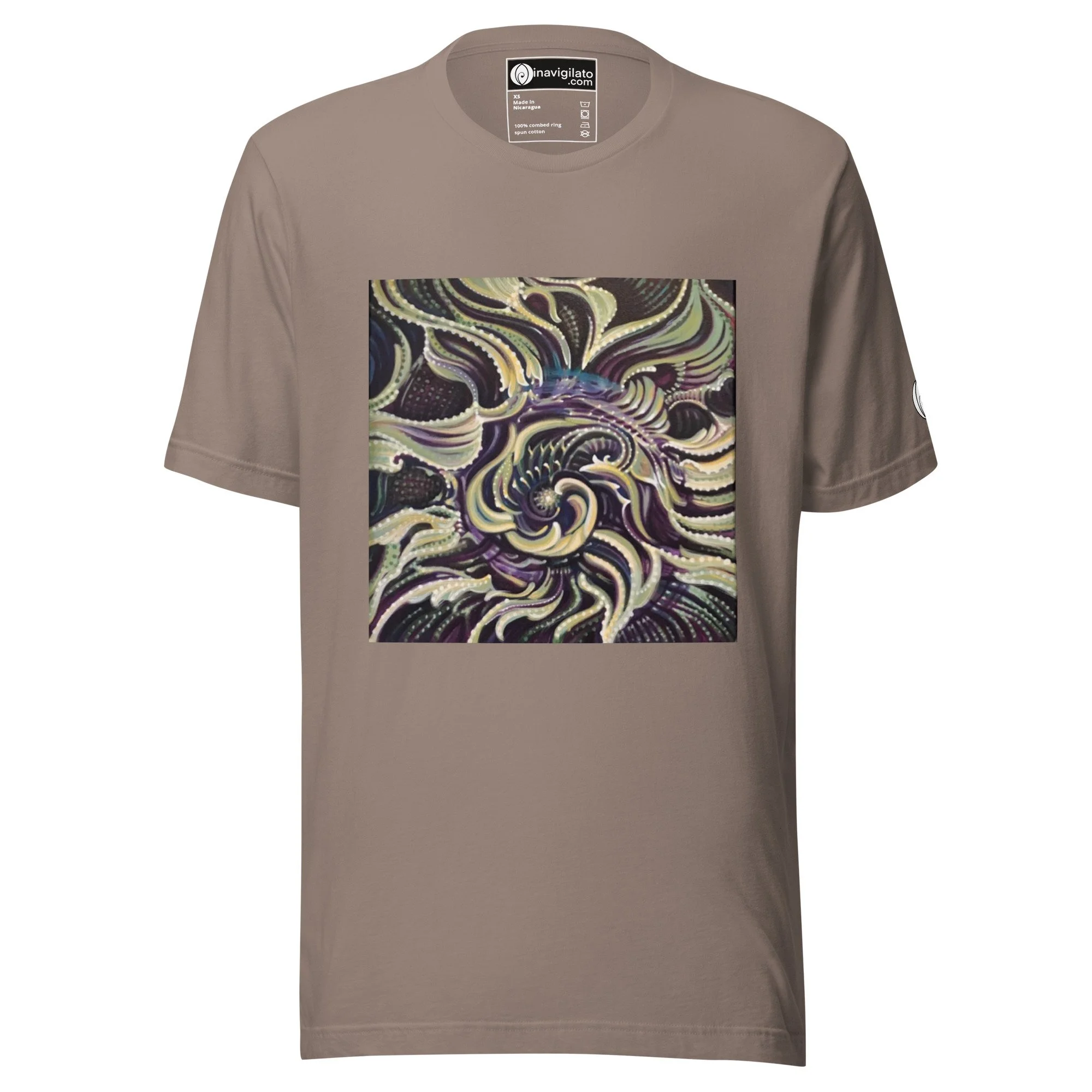 ShellMech-Unisex t-shirt (Taupe)