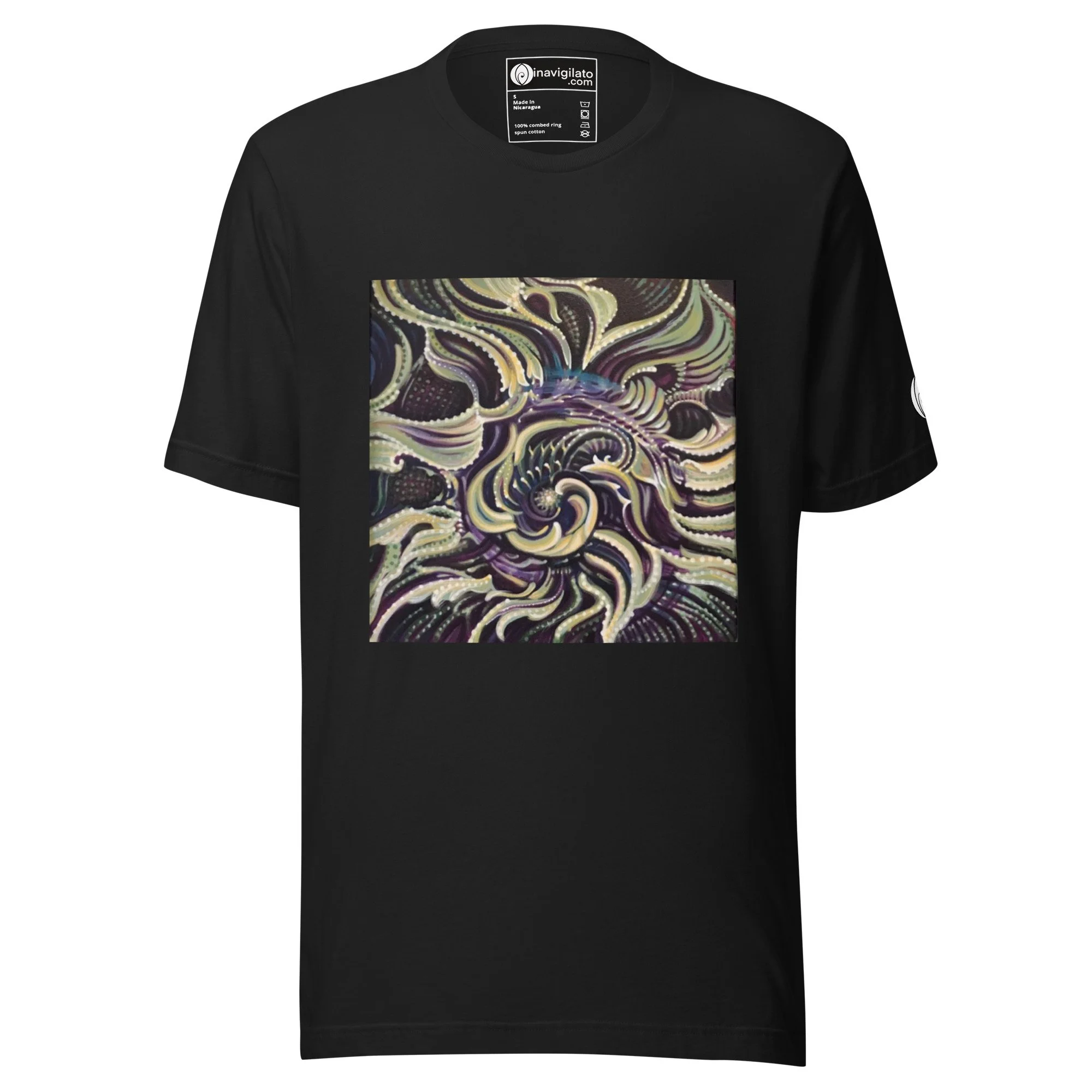 ShellMech-Unisex t-shirt (Vintage Black)
