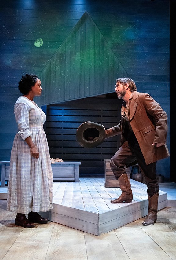Dedra D. Woods & Tim Gouran. Photo by Robert Wade.