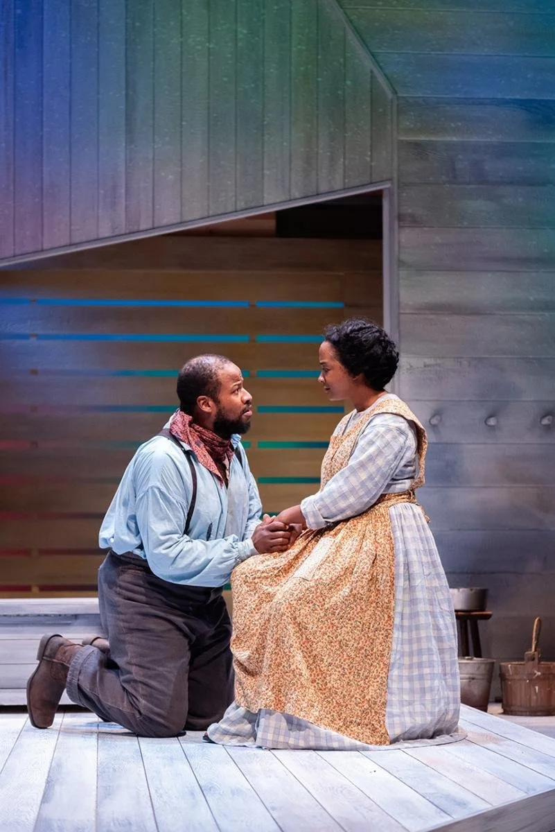 Dedra D. Woods & Yusef Seevers. Photo by Robert Wade.