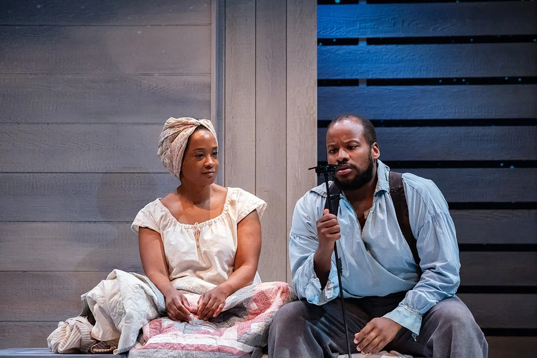 Dedra D. Woods & Yusef Seevers. Photo by Robert Wade.