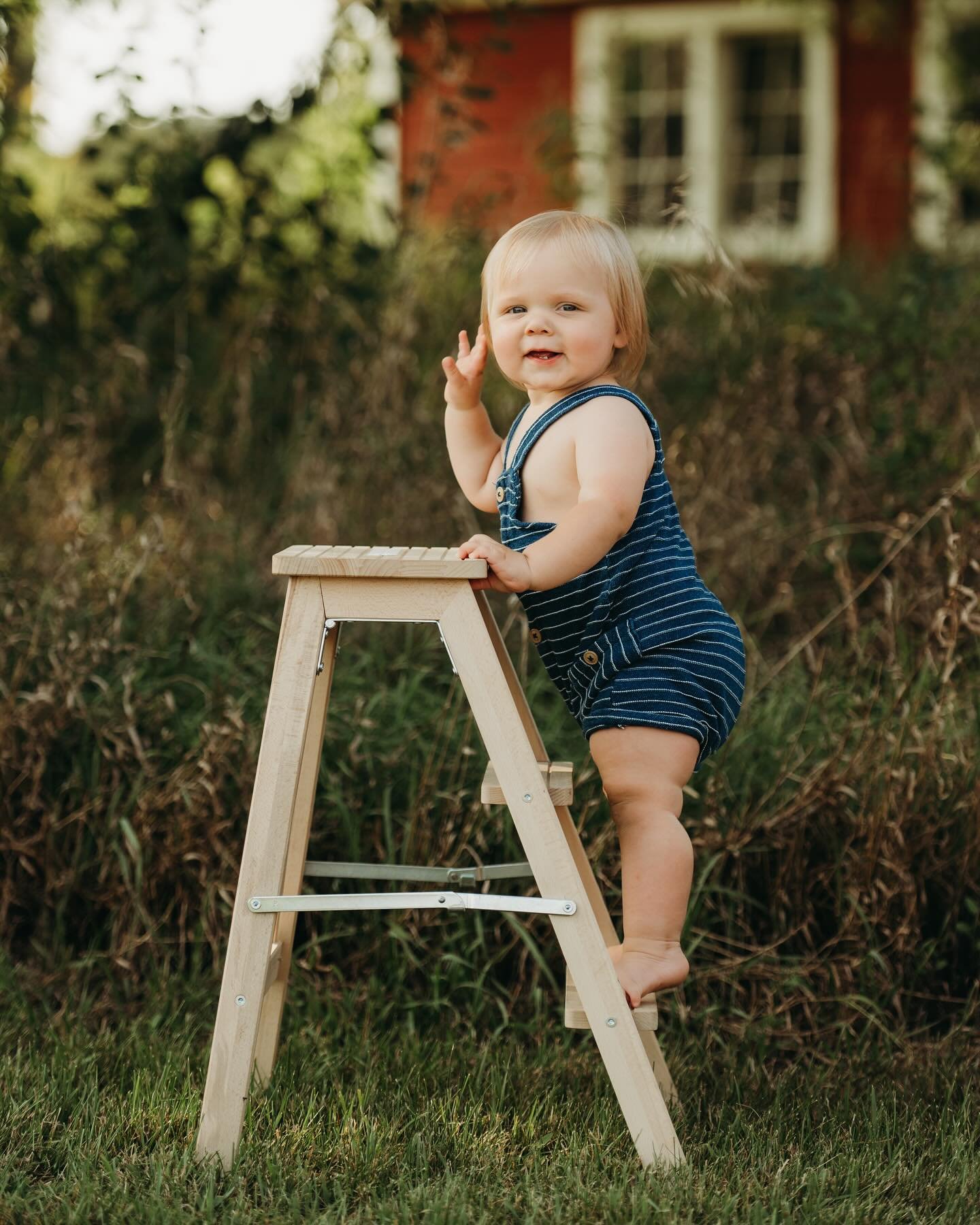 Melting this little guys loved climbing the ladder!! He is so sweet!! 

Www.appledapples.com