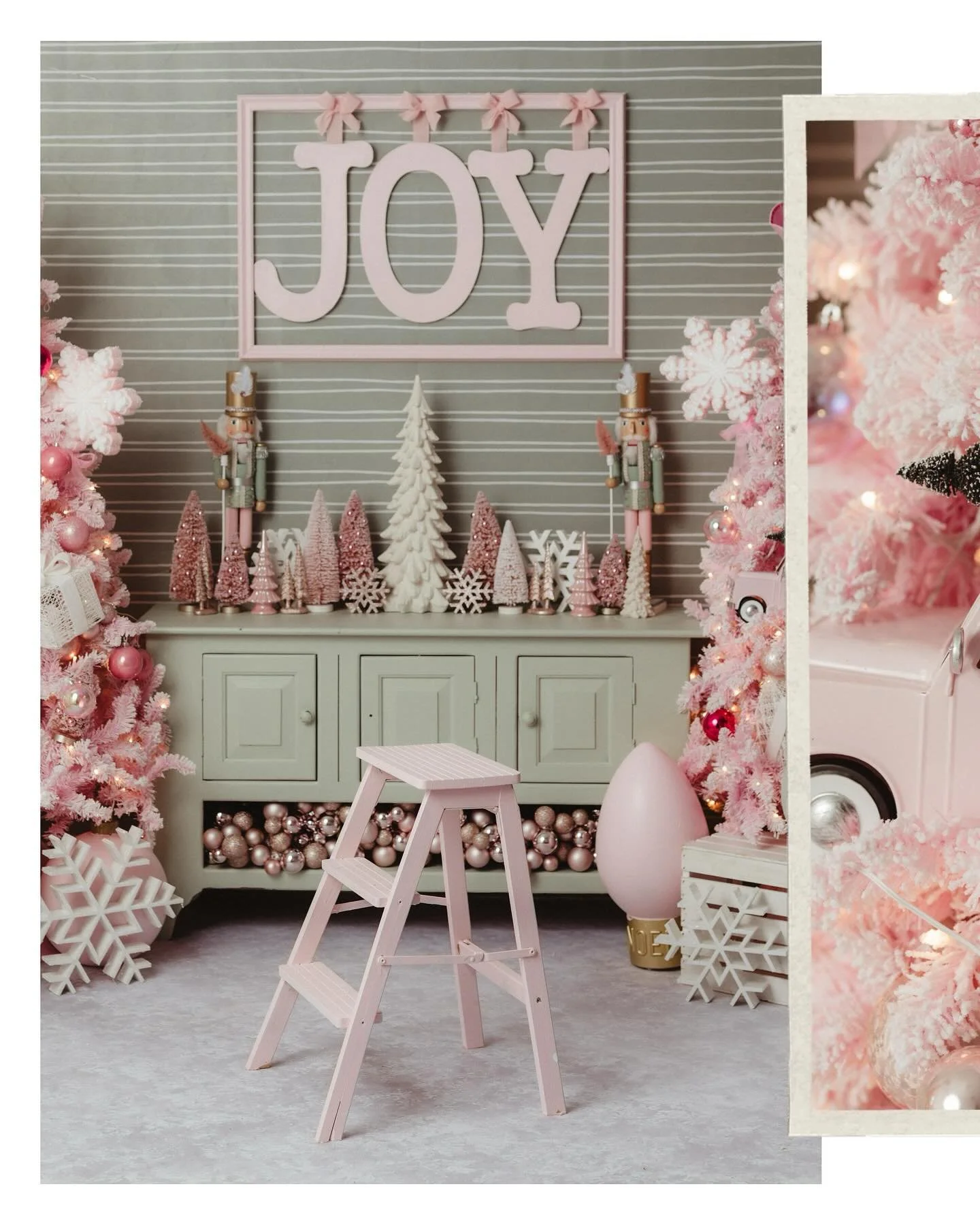 ✨ Looking for a non-traditional Christmas photo shoot this year?
I&rsquo;m here to make your holiday portraits unforgettable!

This mint &amp; pink holiday set is one for the books &mdash; soft, modern, and whimsical while still feeling festive. 🎀🌲