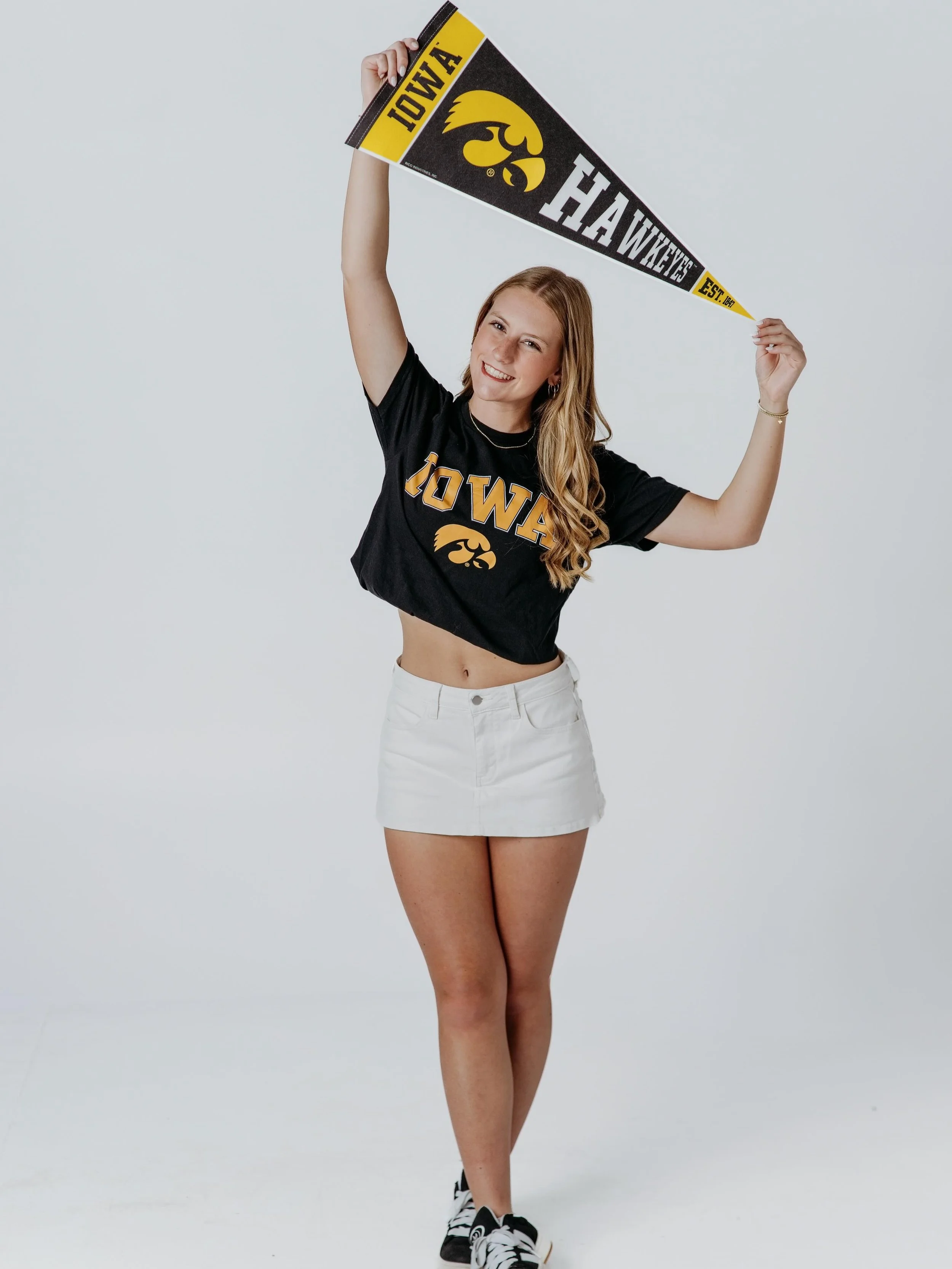 This girl is going to rock it being a Hawkeye!!! Bring all the fun things to celebrate your next chapter in your story!!