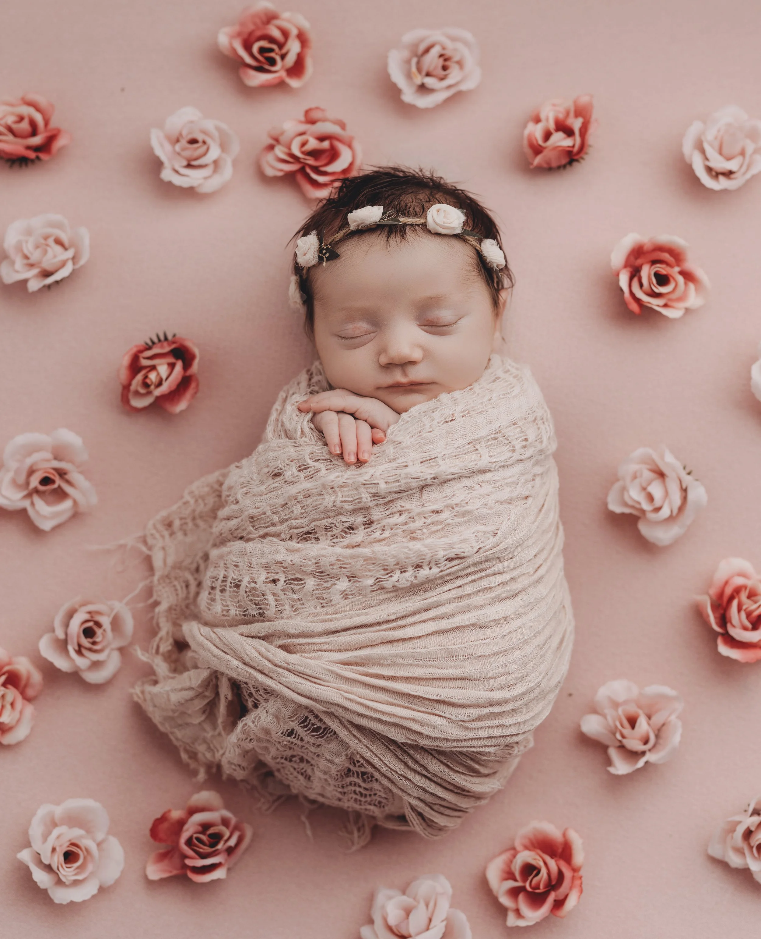 Flower Newborn session