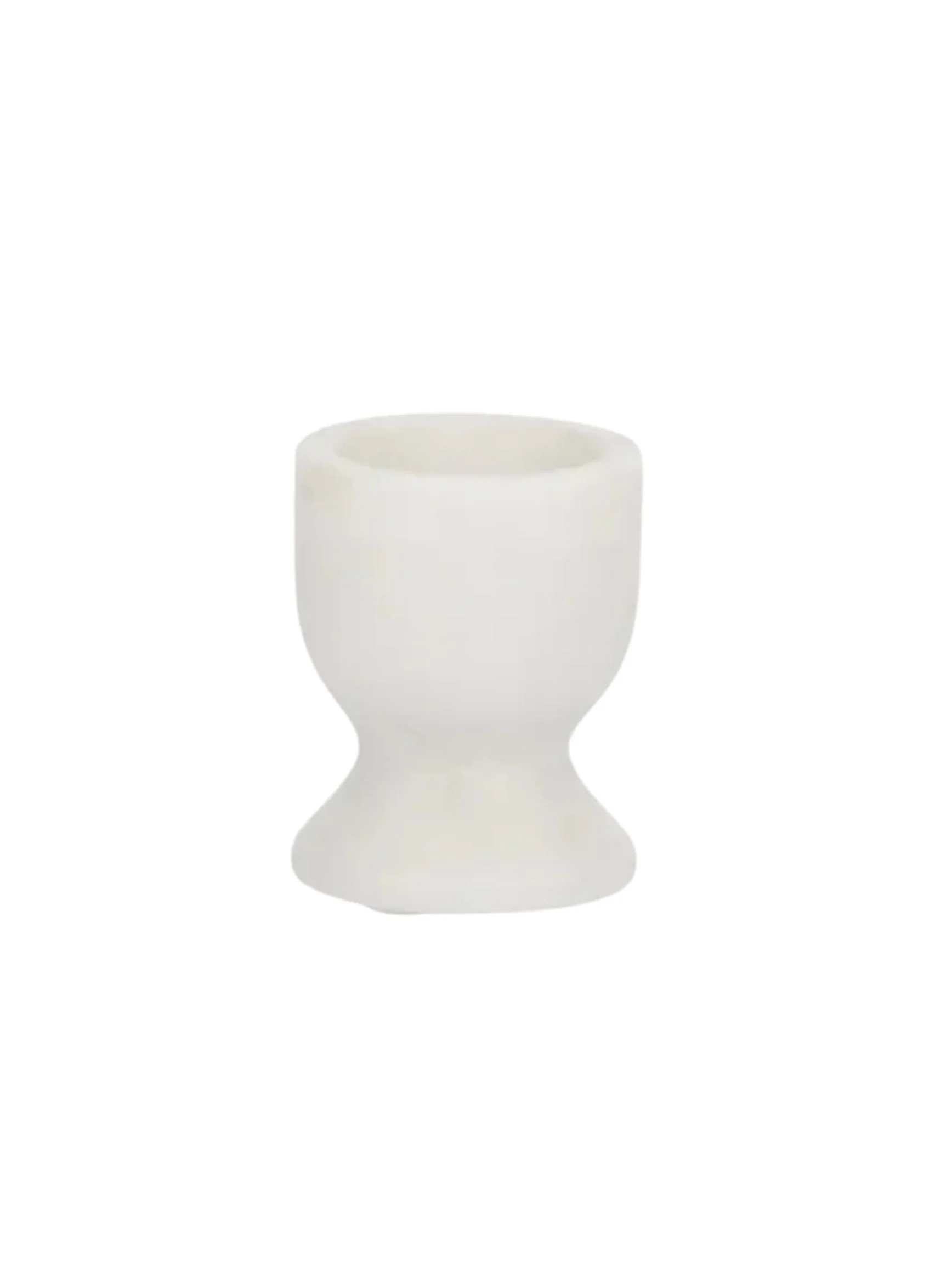 Mira Marble Egg Cup - White