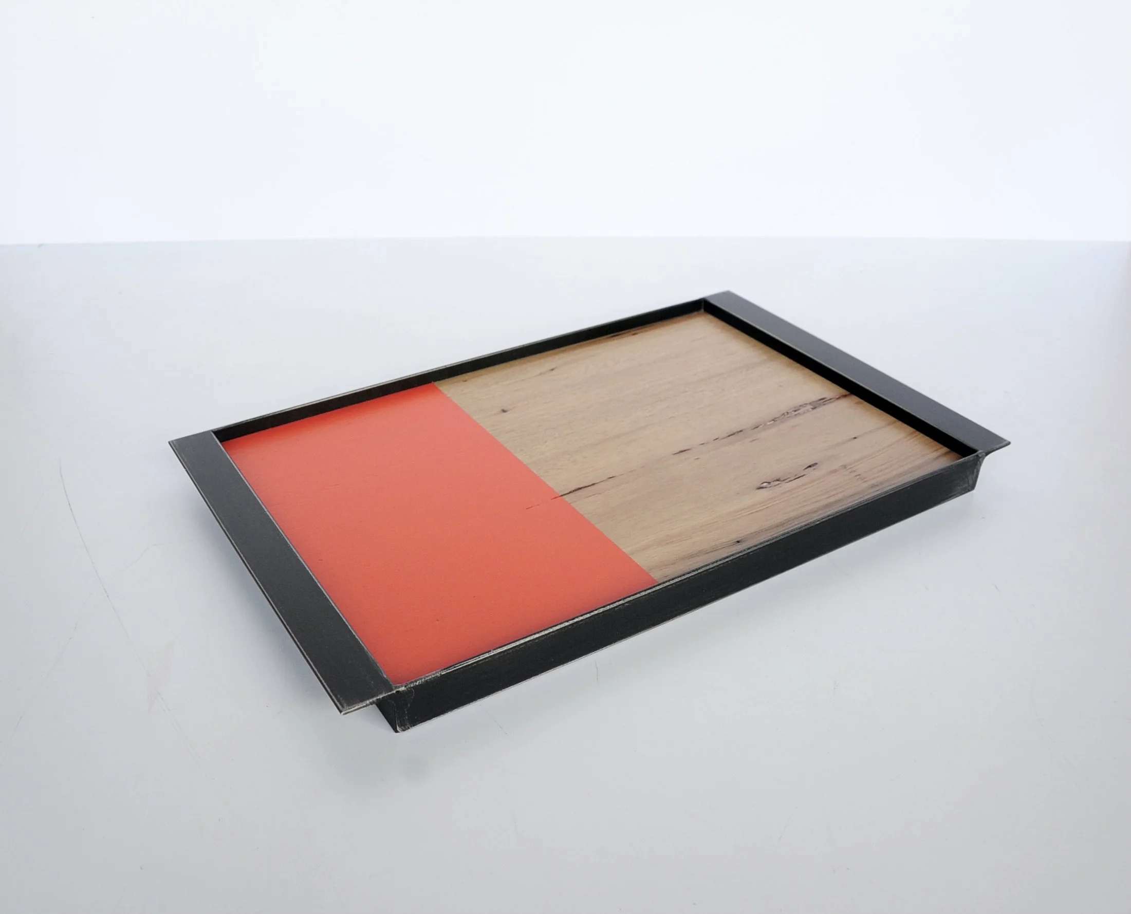 Steel and Timber Tray