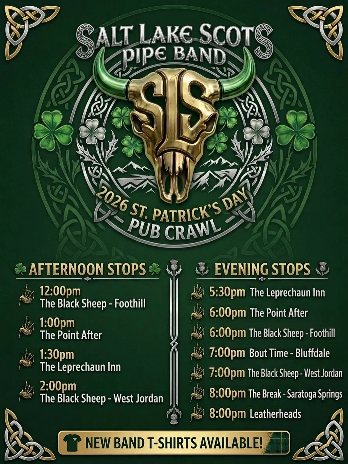 St. Patrick's Day Pub Crawl