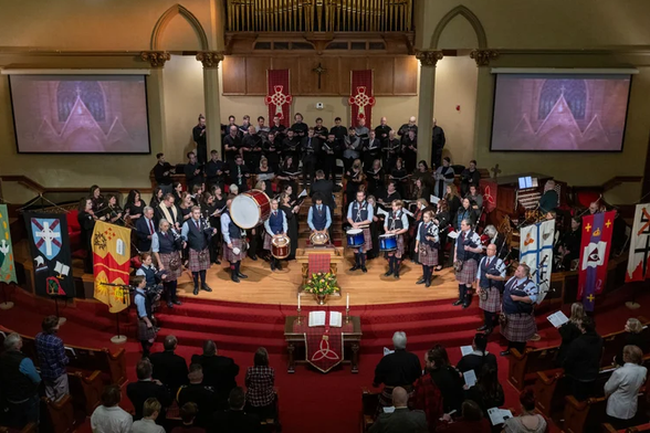 Kirkin’ o’ th’ Tartan