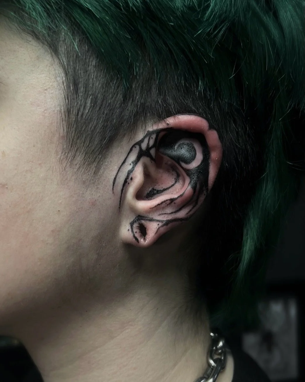 are we considering ear tattoos job stoppers? either way I&rsquo;m always down to blast an ear with ink