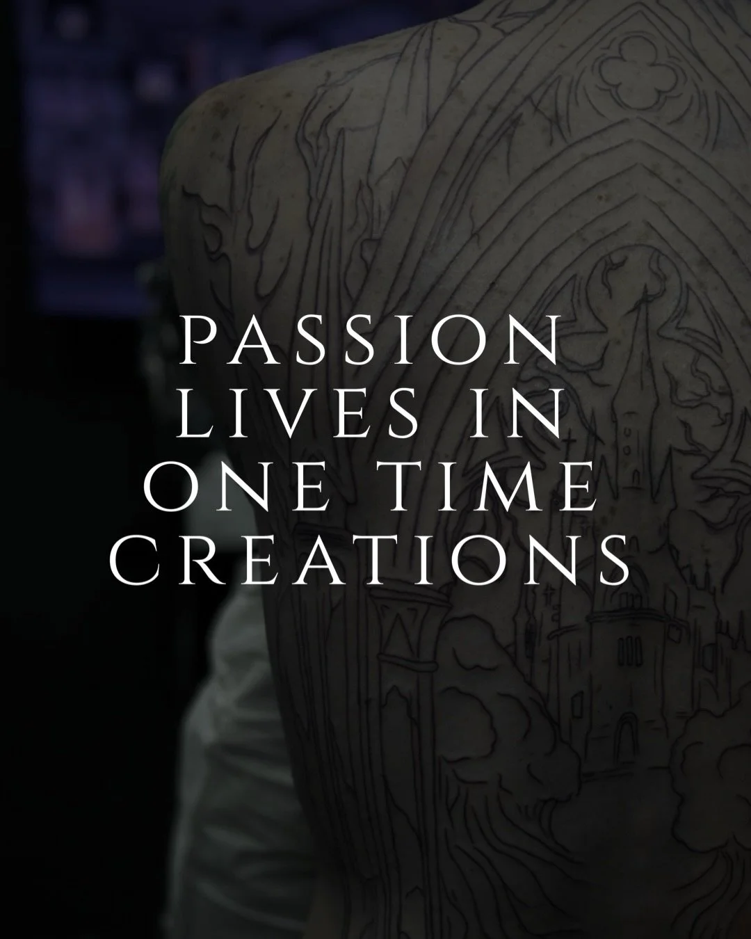 starting from an idea and allowing it to develop with the inspiration and individuality of the client will always hit harder than the feeling of copying from paper to flesh