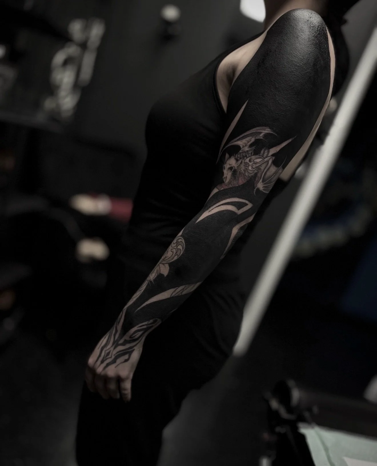 last step inner bicep