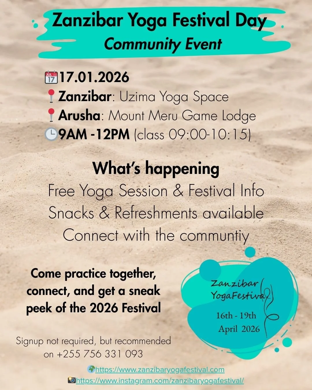 Zanzibar Yoga Festival