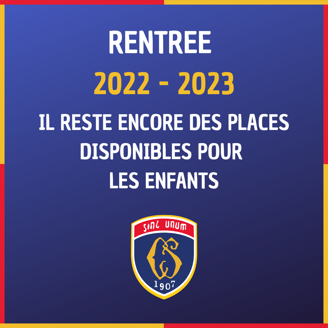 Des places sont encore disponibles